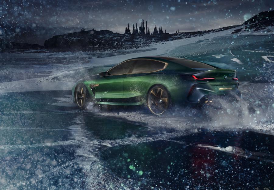  BMW Concept M8 Gran Coupe 2018 года  (фото 10 из 16)